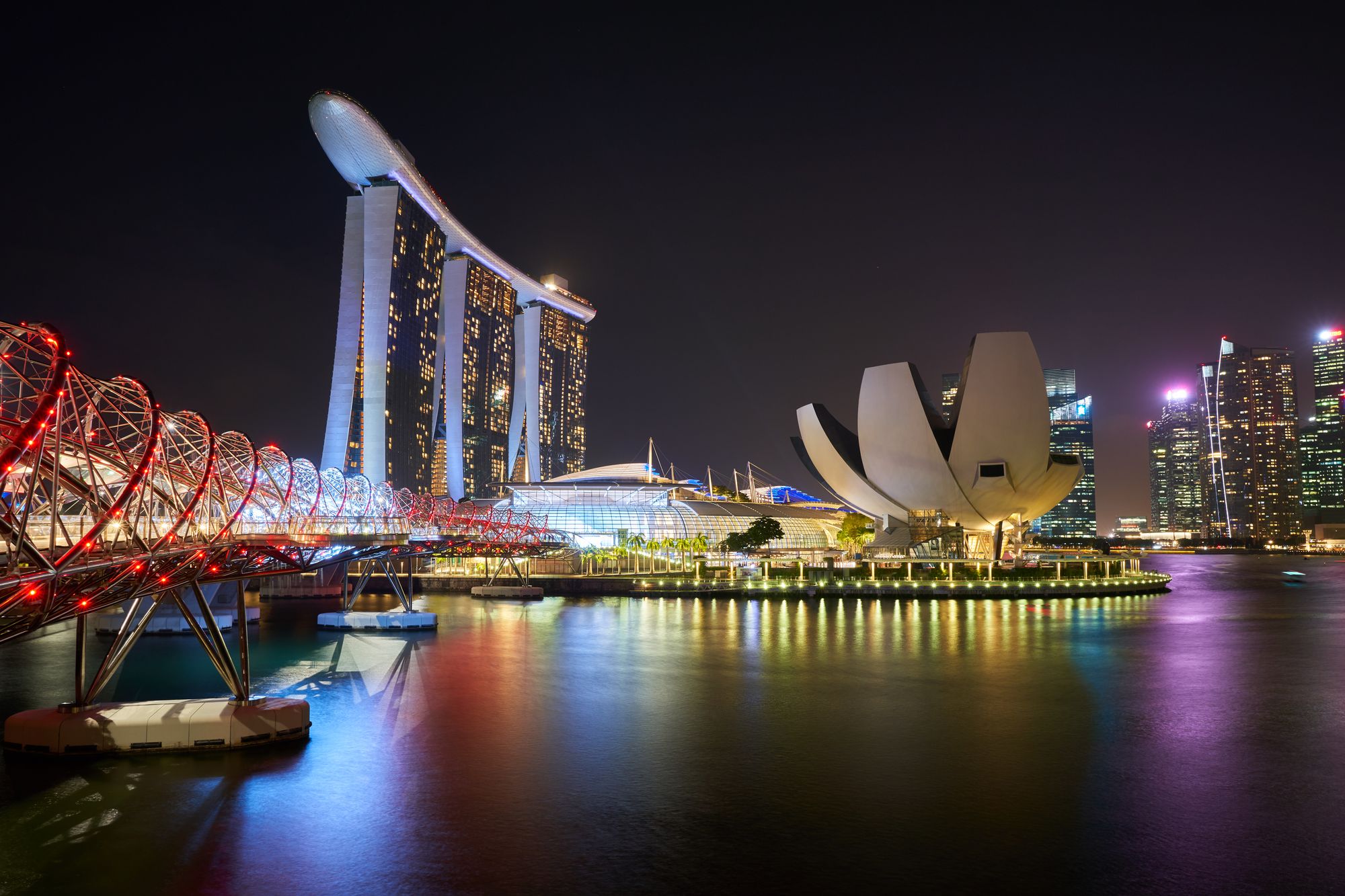 Marina Centre district context for the Singapore studio