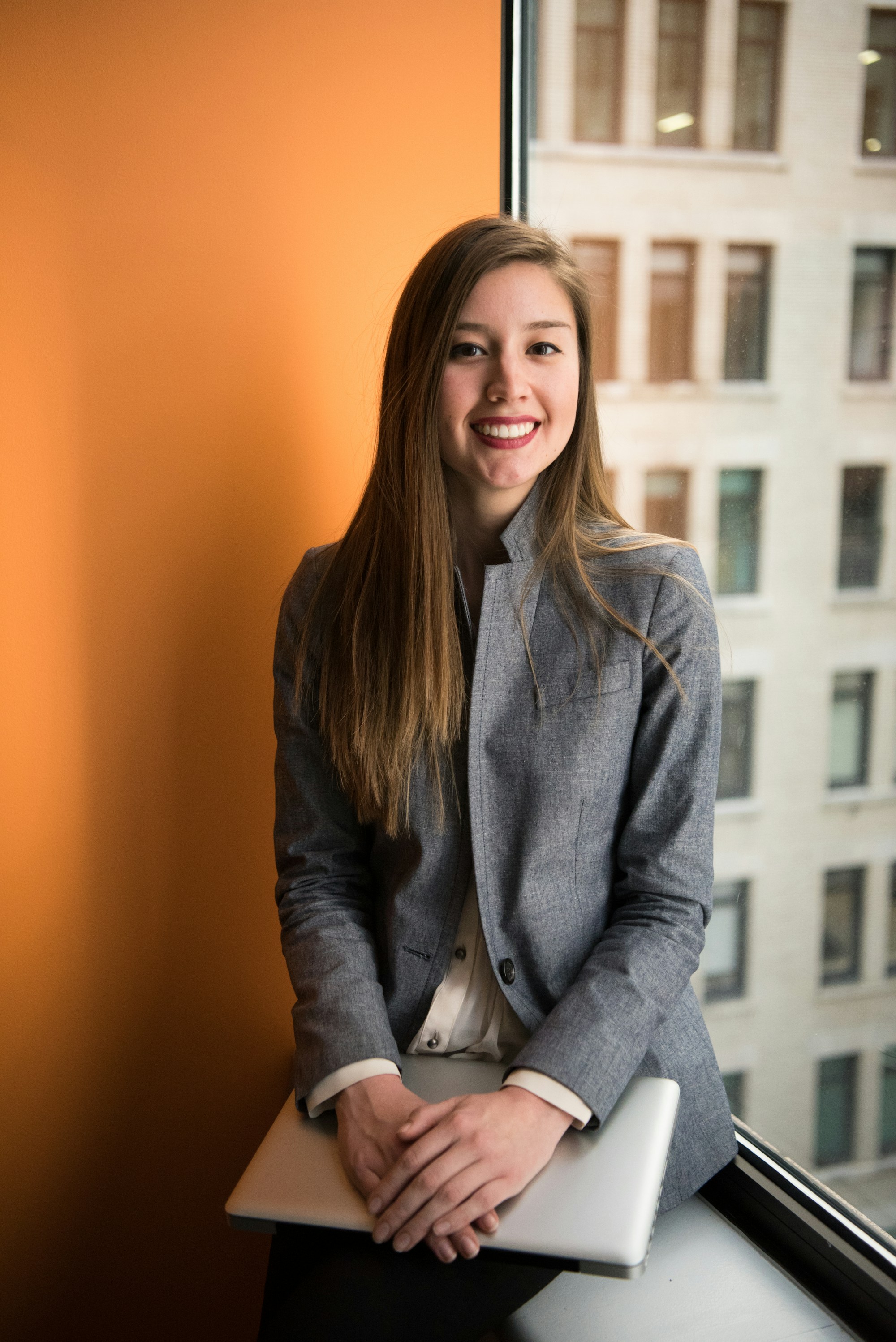 Portrait from a counsel conversation in the studio